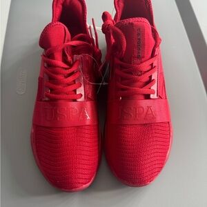 U.S. Polo Assn. Red Sneakers